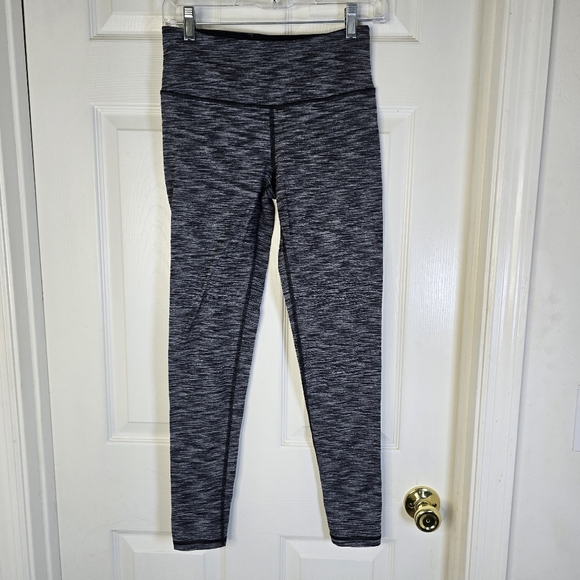 Victoria's Secret Pants - Victoria Secret Black Heather High-Waisted Womens Leggings‎ S